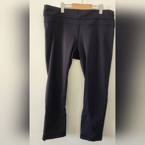 Lululemon Cropped Black Leggings Size 10